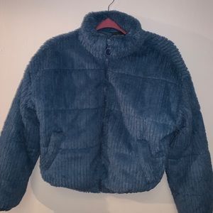 Wild fable blue puffer jacket